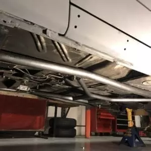 Falcon Subframe Connectors Installed scaled